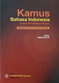 Image of Kamus Bahasa Indonesia untuk Pendidikan Dasar