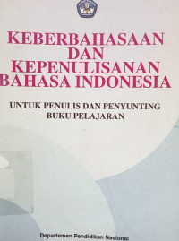 Image of Keberbahasaan dan Kepenulisanan Bahasa Indonesia