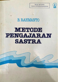 Image of Metode Pengajaran Sastra