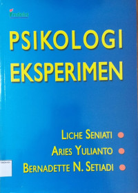 Image of Psikologi Eksperimen
