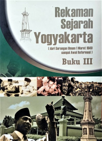 Image of Rekaman Sejarah Yogyakarta Buku III