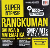 Image of Super Intensif Rangkuman Bahasa dan Matematika SMP / MT.s